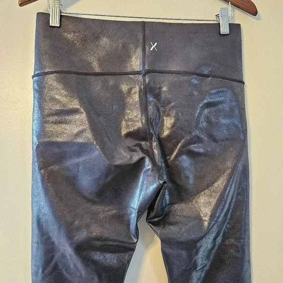 Knix High Rise Contour Waist Biker  Legging Moto Pants Black Size Large. - Picture 12 of 15